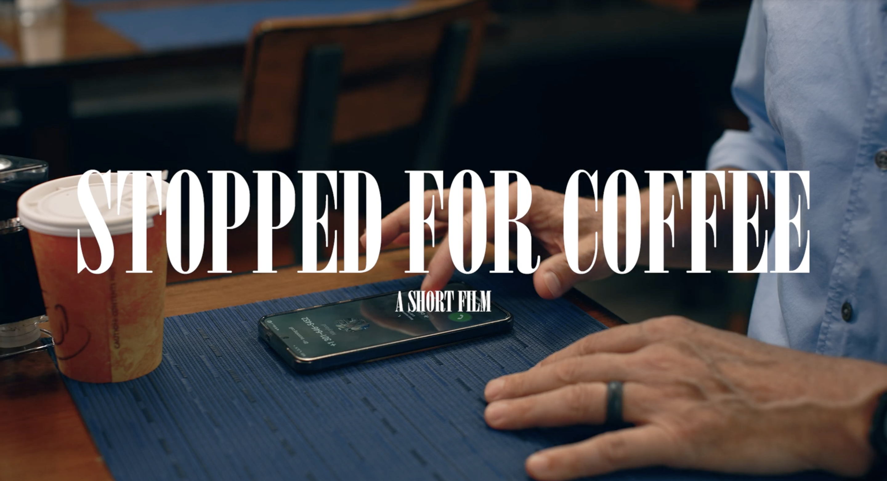 Stopped For Coffee short film